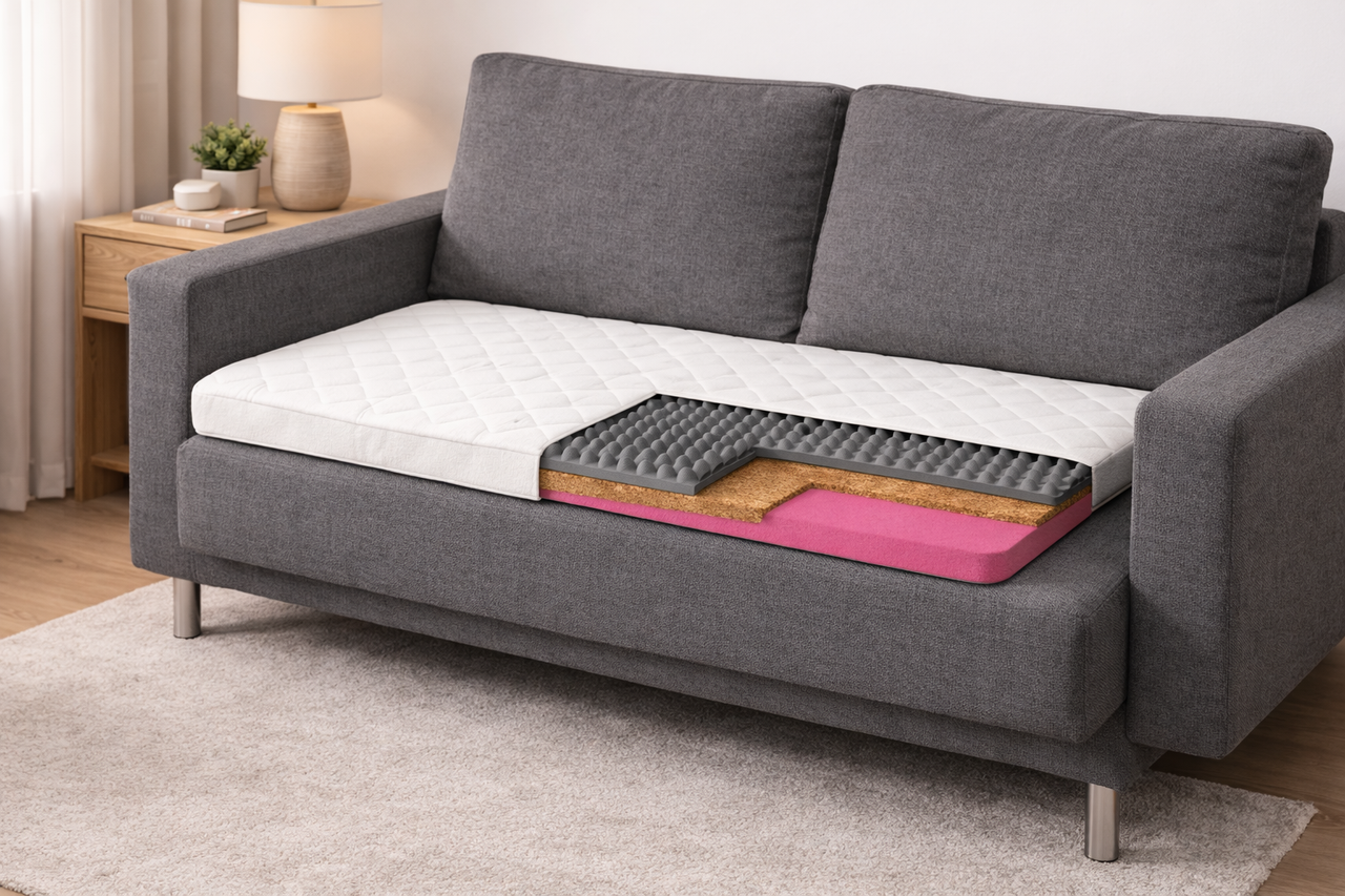 Матрас ортопедический iSmart Коала Oasis беспружинный двусхторонний 80х190х15 см (ISM-051392)