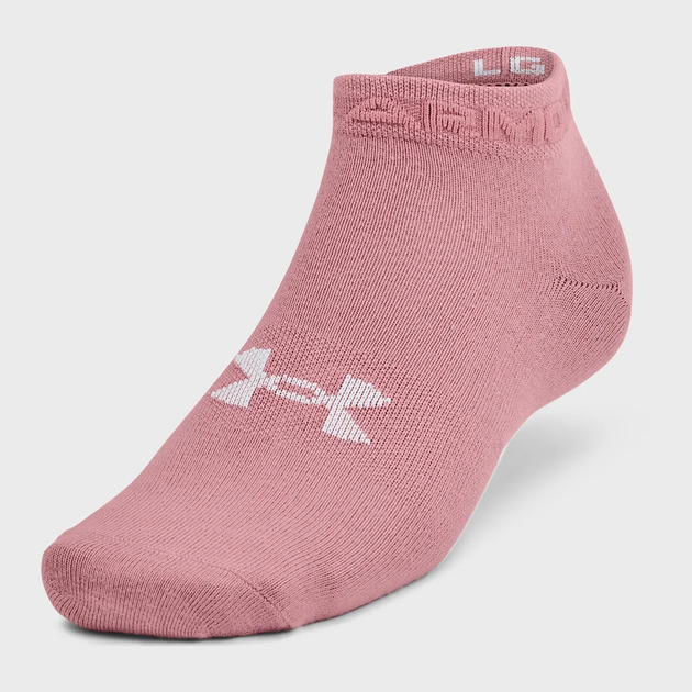 Шкарпетки Under Armour Under Armour Essential Low Cut 3pk 3 пари М Рожевий (1365745-697 М) - фото 2