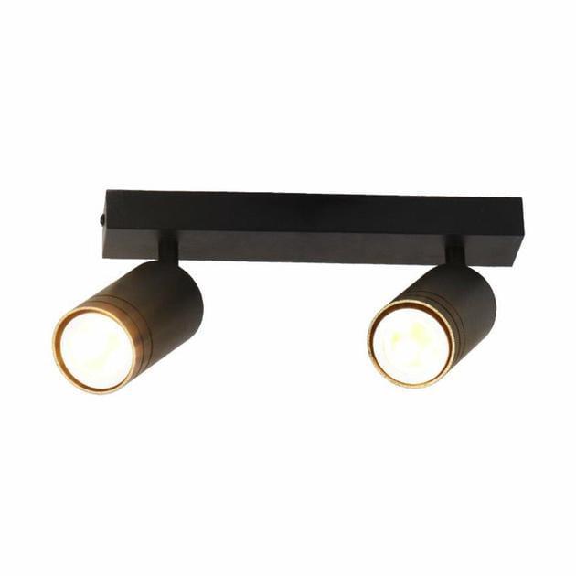 Светильник-спот Valeso INN-23697BK на 2 плафона Черный (28688404)
