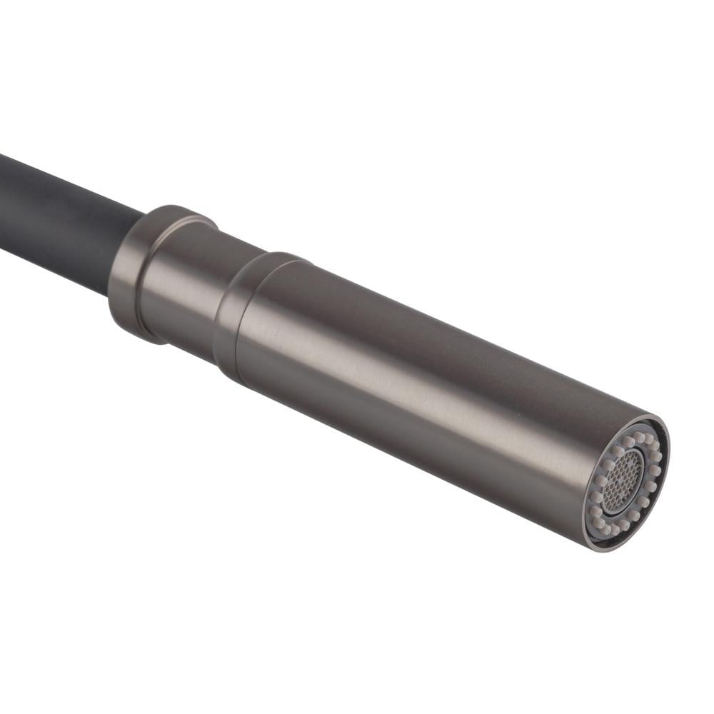 Смеситель для кухни KOER KI-70026-07 с черным силиконовым изливом (KR5211) - фото 7