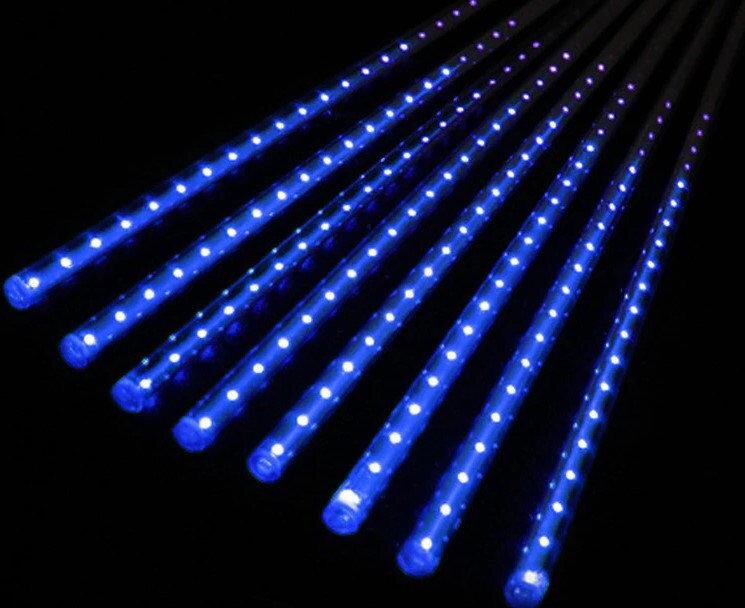 Гирлянда Сосульки 8 шт. 50 см Синий