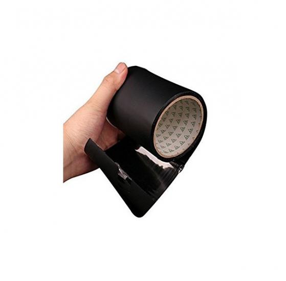 Стрічка водонепроникна ізоляційна FLEX TAPE прогумована 150x10 см Black (123644) - фото 2 Стрічка водонепроникна ізоляційна FLEX TAPE прогумована 150x10 см Black (123644) - фото 2