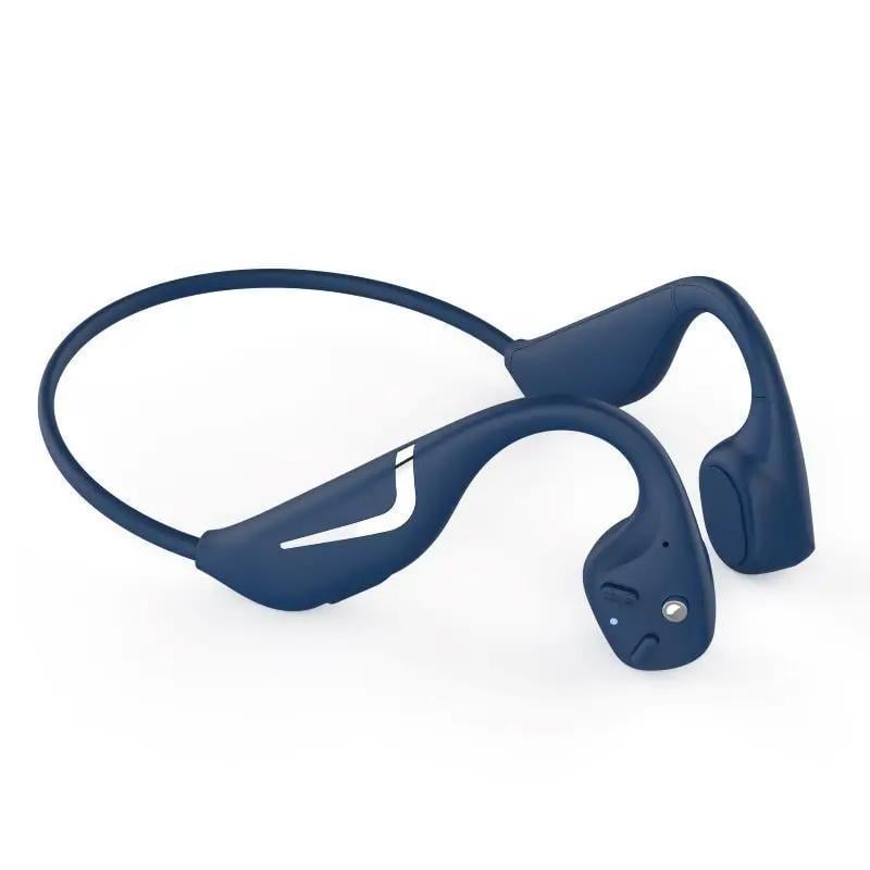 Наушники беспроводные Paramita DV68 Bluetooth 5.3 RGB Синий (26389573)