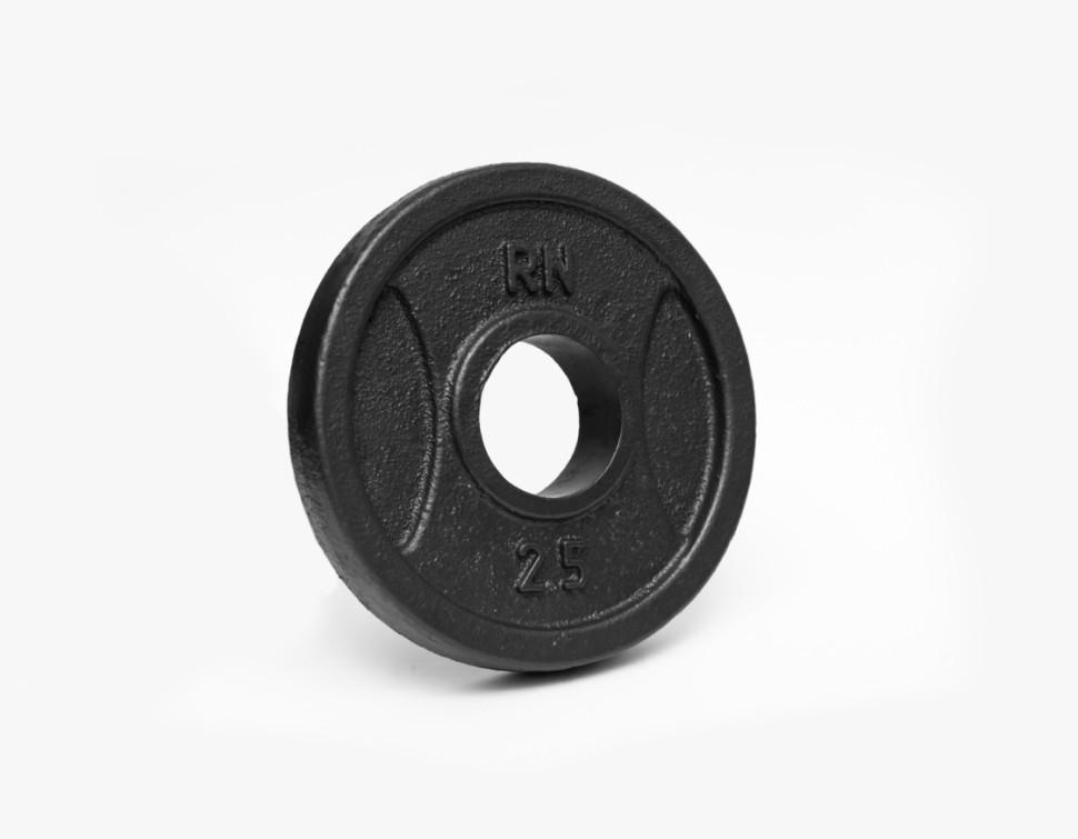 Гантелі олімпійські металеві RN-Sport 31 кг 2 шт. (2764274492) - фото 5