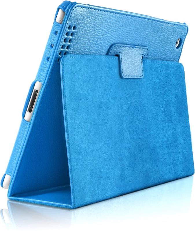 Чехол книжка NiftyLeather для iPad 2/3/4 Light Blue (11914)