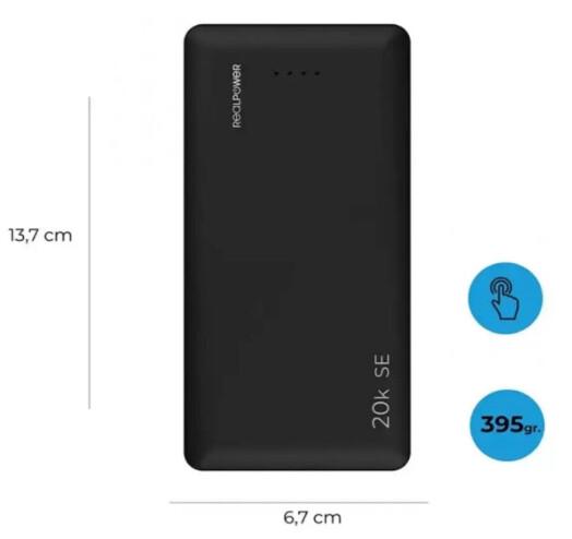 Повербанк RealPower PB-20k SE USB Type-C 20000 mAh - фото 5