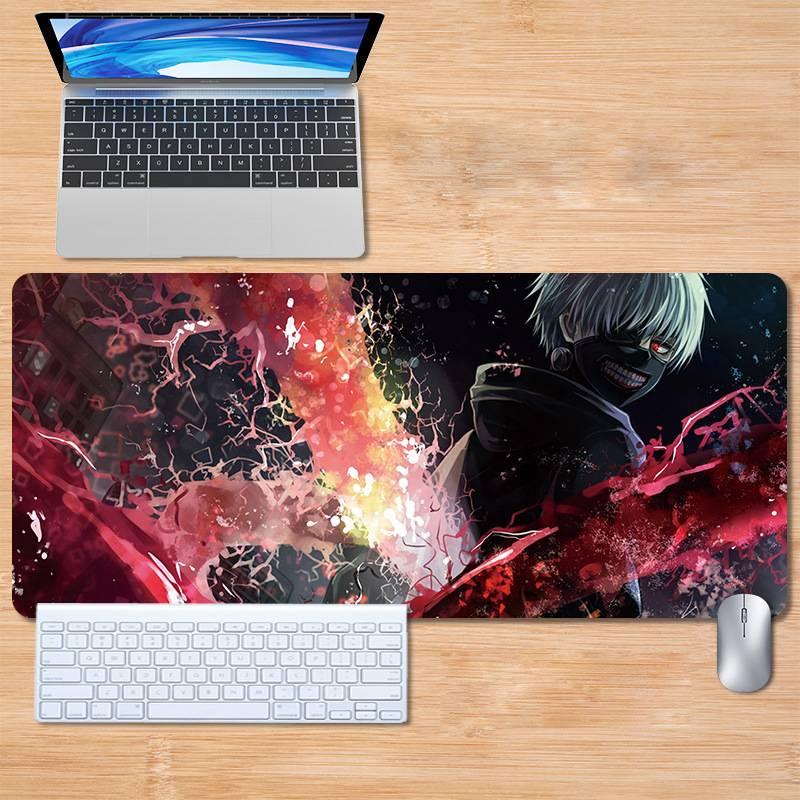 Килимок для мишки з Аніме принтом Tokyo ghoul 800х300х3 мм (0201)