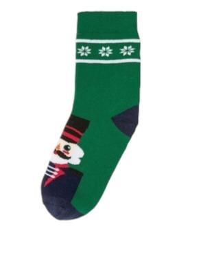 Носки детские махровые новогодние для мальчика Pepperts! 35-38 Зеленый (24101609B2)