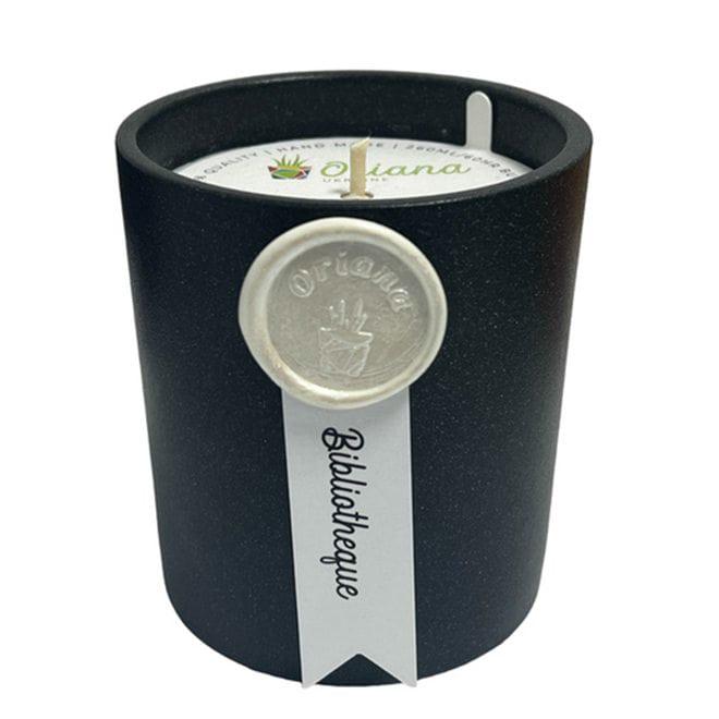 Ароматическая свеча Flora Bibliotheque соевая в керамическом кашпо крошка (10959)