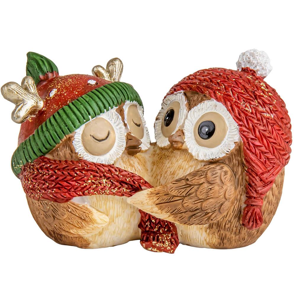 Статуетка новорічна Совушки (2007-189)