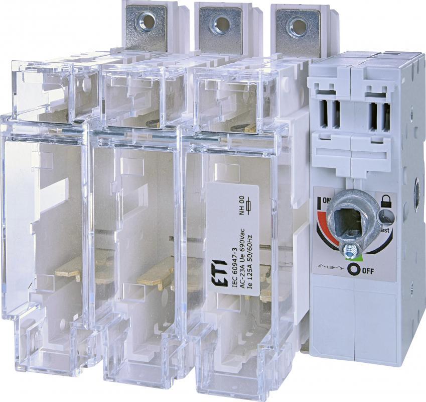 Выключатель с предохранителем ETI FLBS 3P 125A 400 V NH00 (4661800)