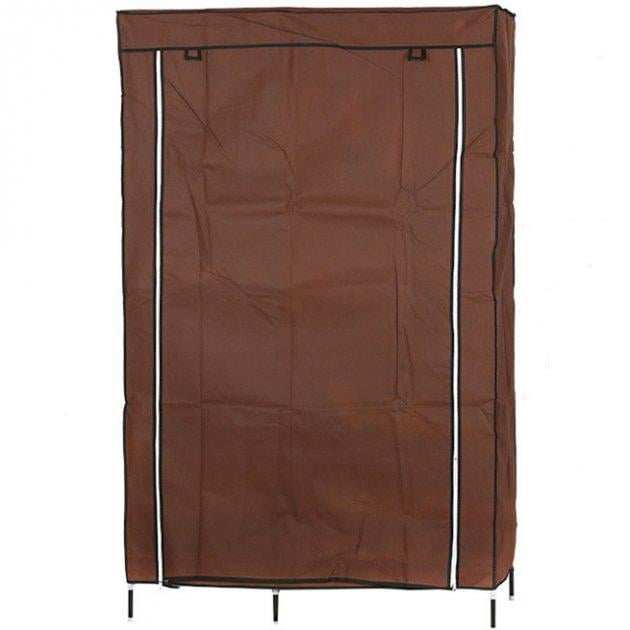 Шафа-кофр тканинна HCX 88105 105х45х170 см Коричневий (88105 br)