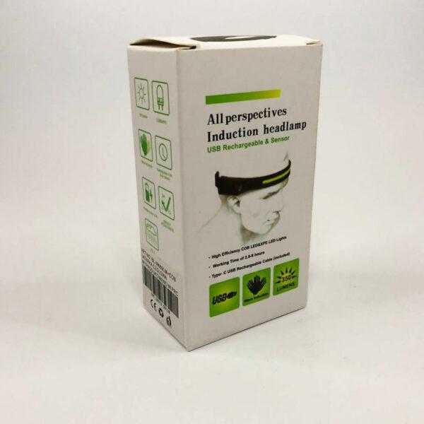 Фонарь налобный BL-W689/G28-LM+COB сенсорный Li-ion аккумулятор White/Red (ws88242) - фото 3 Фонарь налобный BL-W689/G28-LM+COB сенсорный Li-ion аккумулятор White/Red (ws88242) - фото 3