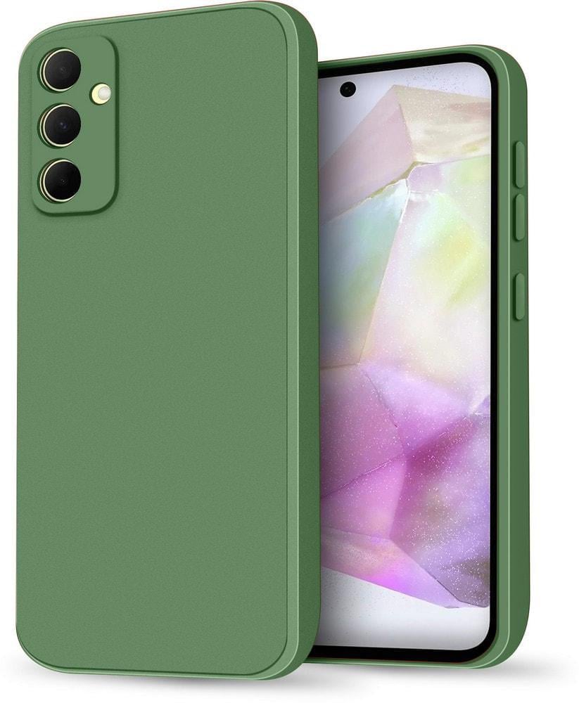 Силиконовый чехол HardCorner Samsung Galaxy A35 A356 (с микрофиброй) Khaki (36128-17) Силиконовый чехол HardCorner Samsung Galaxy A35 A356 (с микрофиброй) Khaki (36128-17)