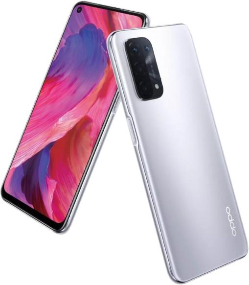 Смартфон Oppo A74 5G 6/128Gb Space Silver - фото 2