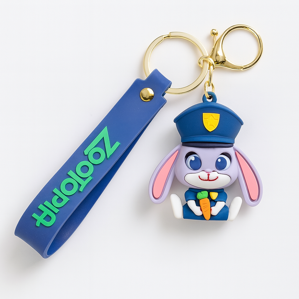 Брелок Judy Hopps Zootopia Джуди Гопс Зоотрополис Дисней синий (0568)