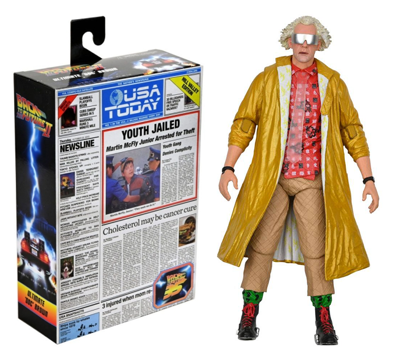 Фигурка для геймеров Neca Back to the Future Doc 17 см Brown (WST BTF DB 19) - фото 3