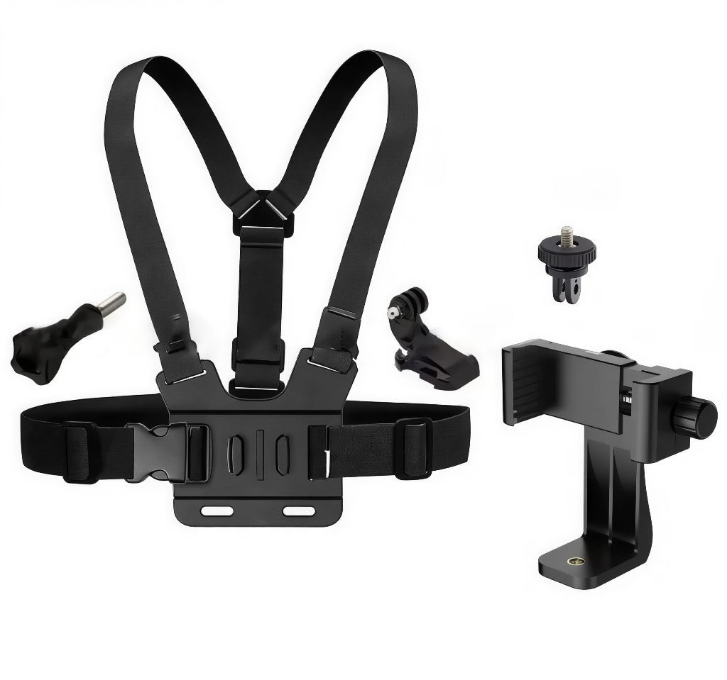 Крепление на грудь для телефона и экшн-камер GoPro поворотное (2704035872)