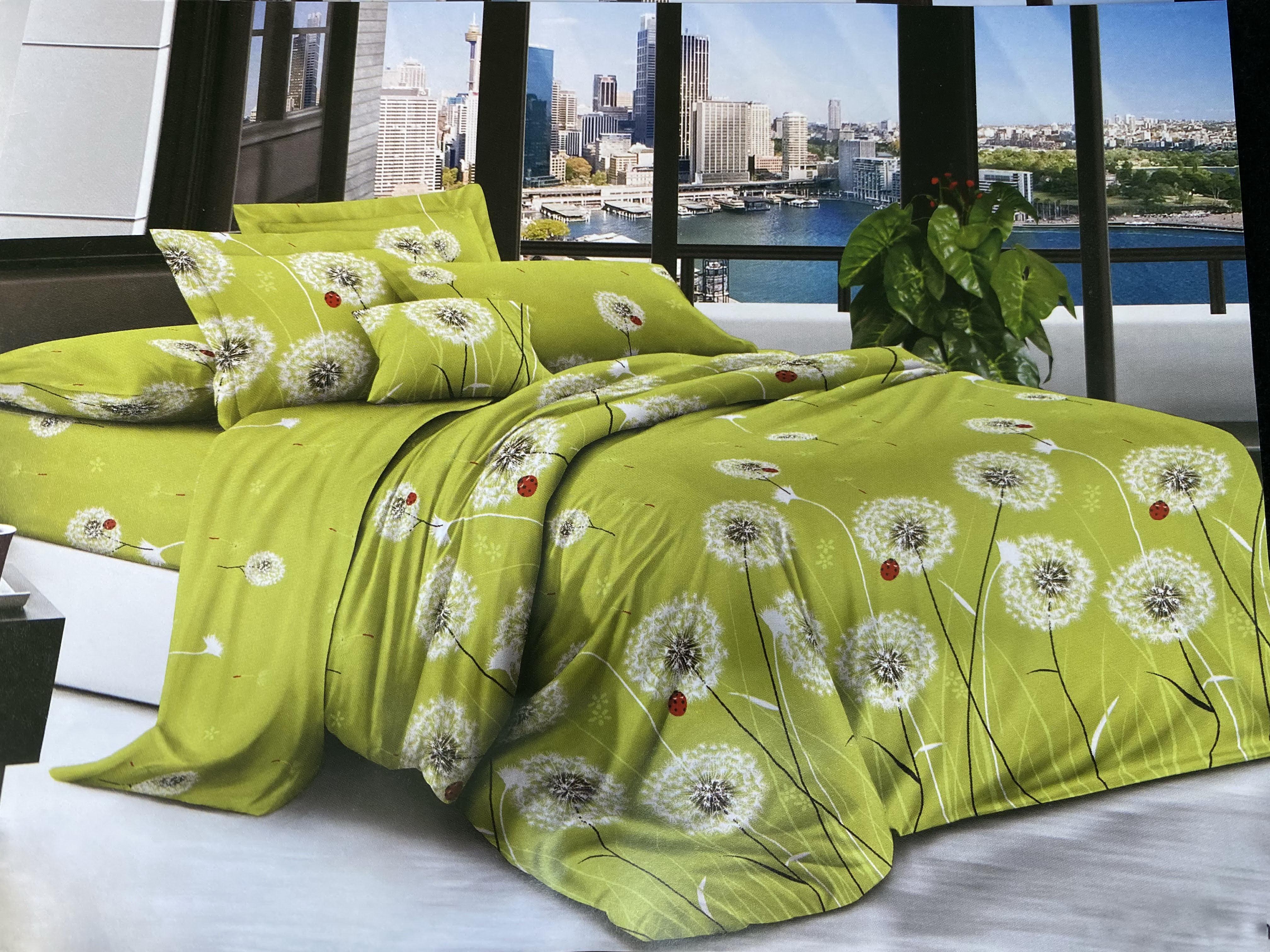 Комплект постільної білизни Vital-Textile бязь 3D Premium євро 200х220 см (BPe-145)