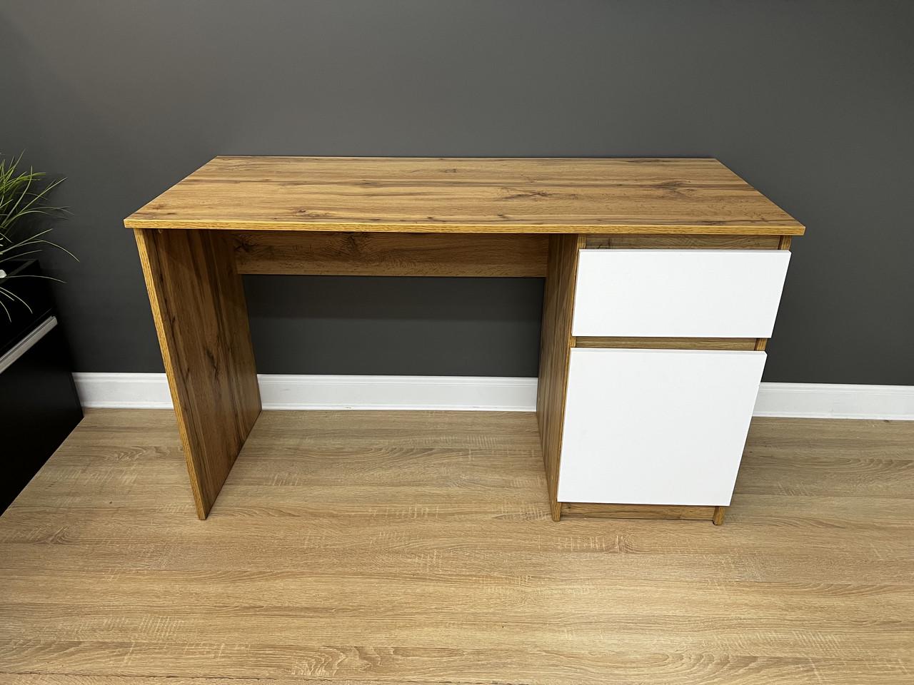 Стіл письмовий без ручок Лайт 1250х750х530 мм Дуб Аппалачі/Німфеа Альба - фото 2 Стіл письмовий без ручок Лайт 1250х750х530 мм Дуб Аппалачі/Німфеа Альба - фото 2