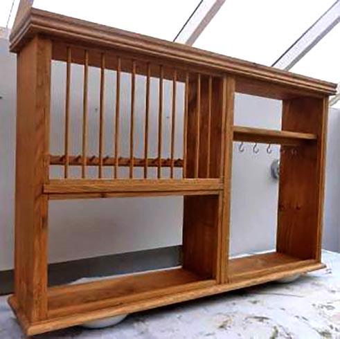 Полка для тарелок и блюд Аламино Мускат (СШП-002907)