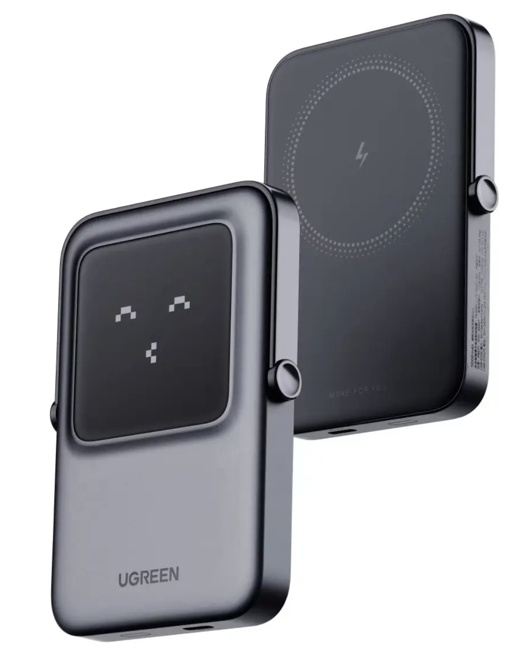 Повербанк UGREEN Uno 10000 mAh 20W Magsafe TFT Display для iPhone - фото 8 Повербанк UGREEN Uno 10000 mAh 20W Magsafe TFT Display для iPhone - фото 8