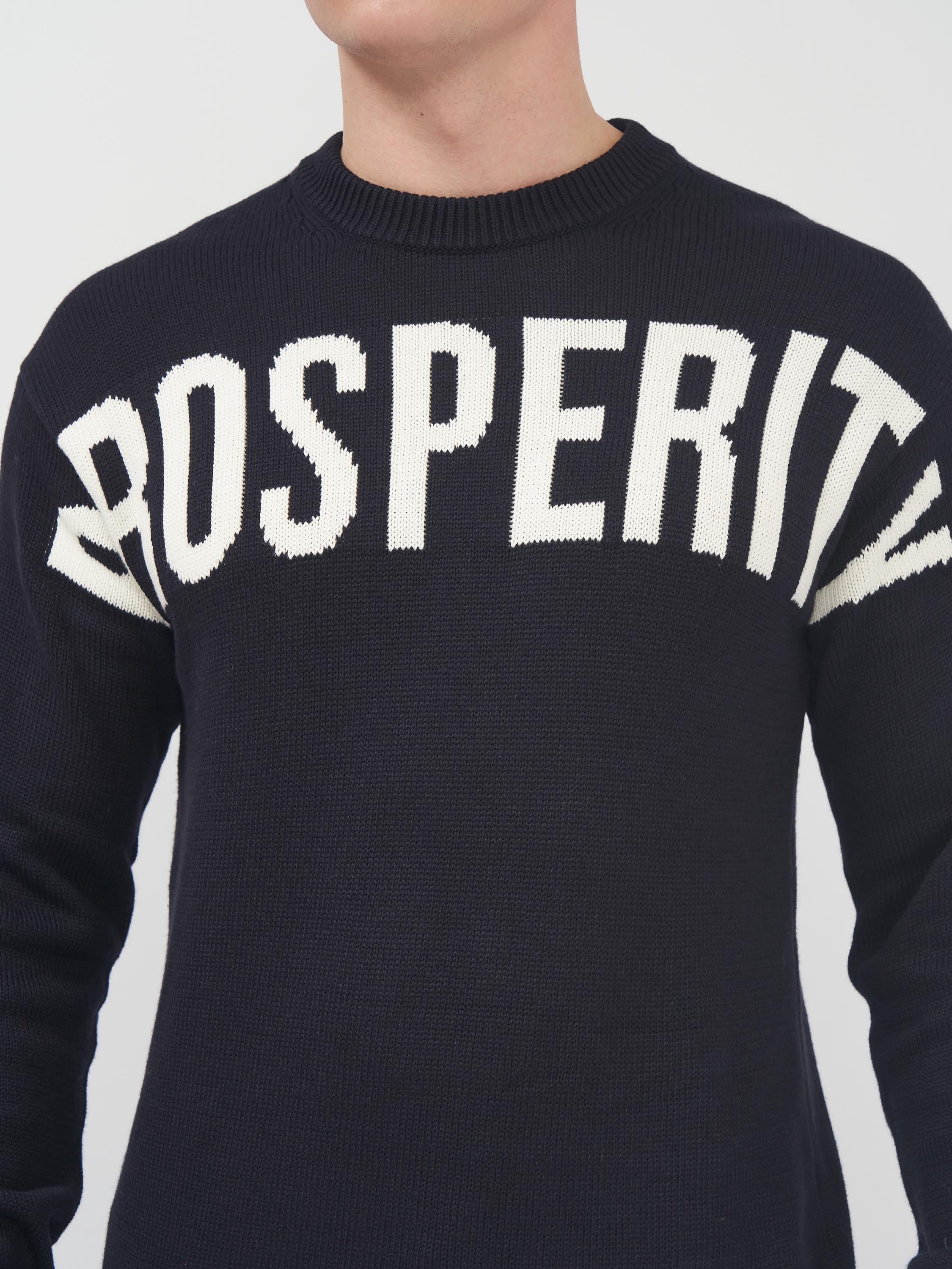 Свитер M Темно-синий (9402123abr) - фото 4