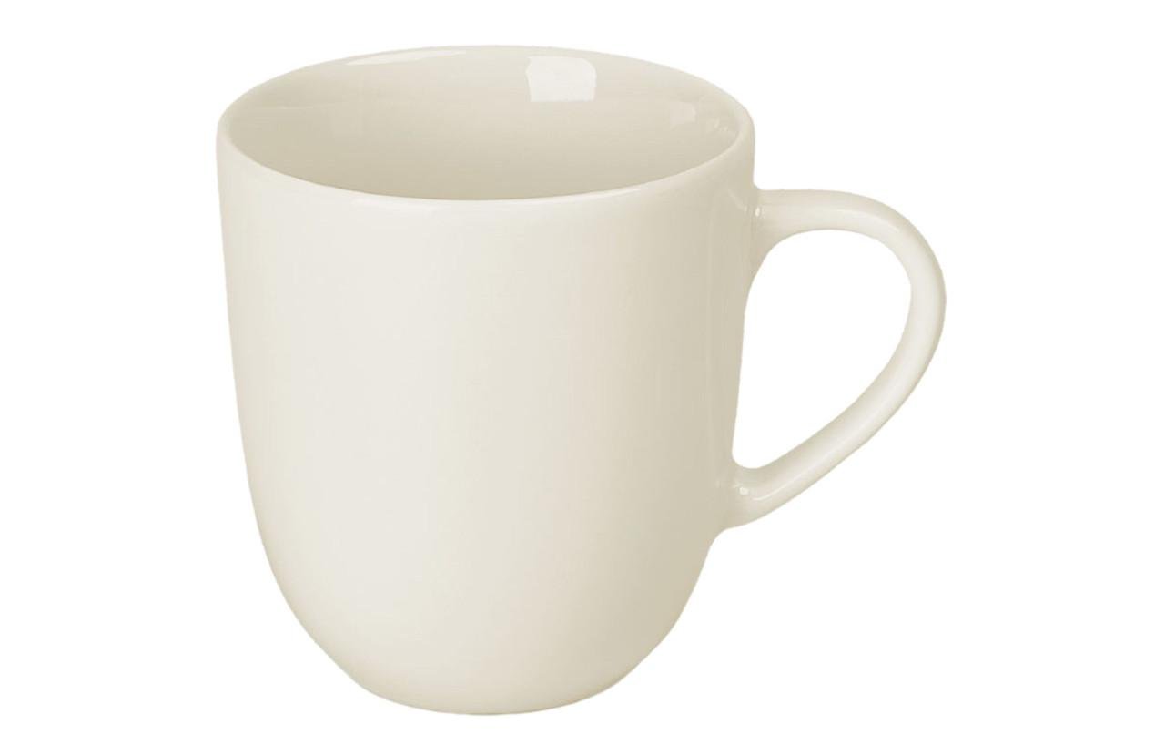 Набір чашок Gerlach Flow фарфорові 350 мл 6 шт. Білий (1975380109)