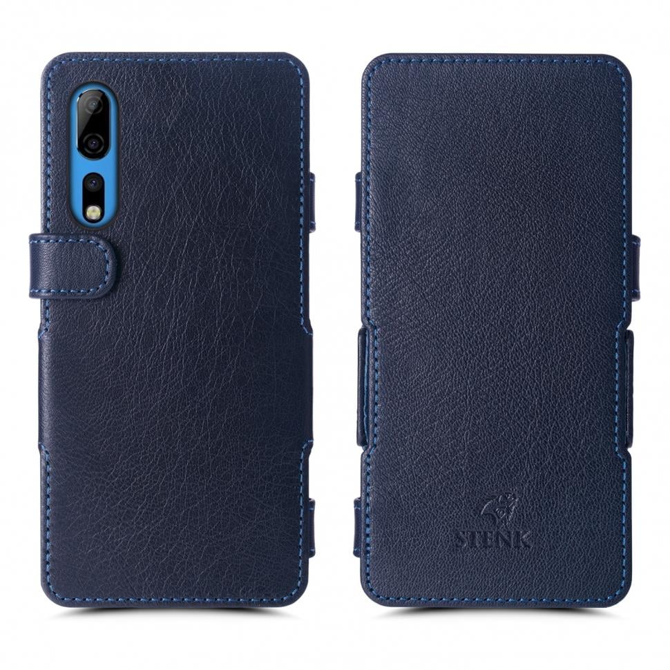 Чехол книжка Stenk Prime для ZTE Axon 10 Pro Синий (66520)