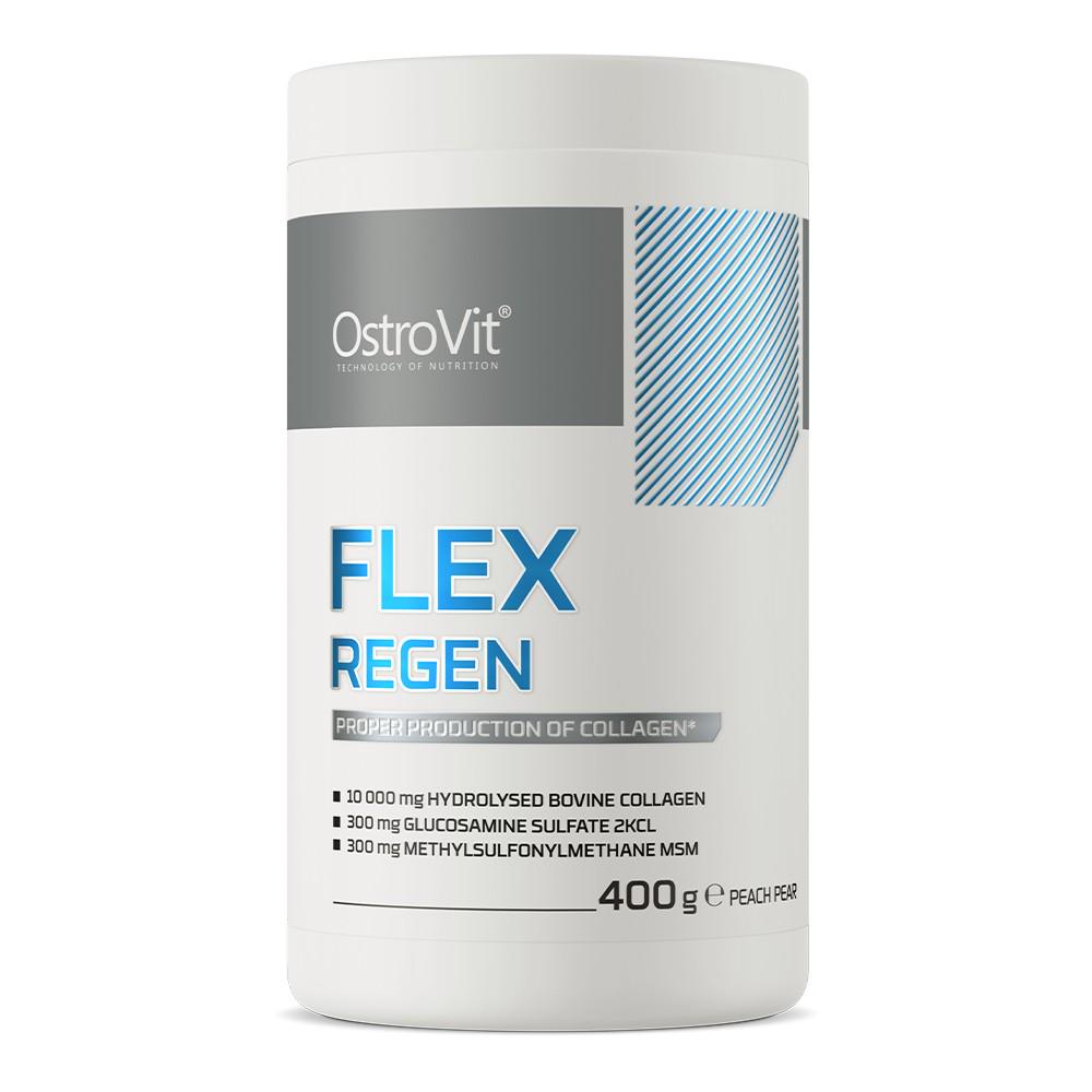 Для суставов и связок OstroVit Flex Regen 400 г Персик/Груша