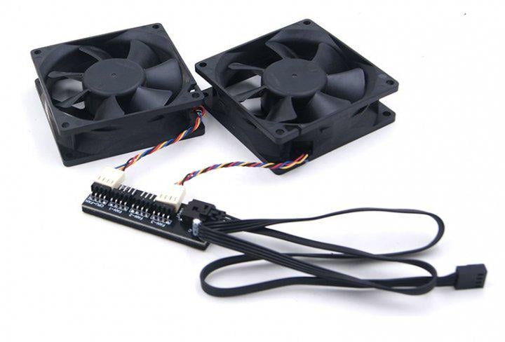 Сплітер розгалужувач Deepcool FH-014 4 кулера 4 pin Fan Hub - фото 5