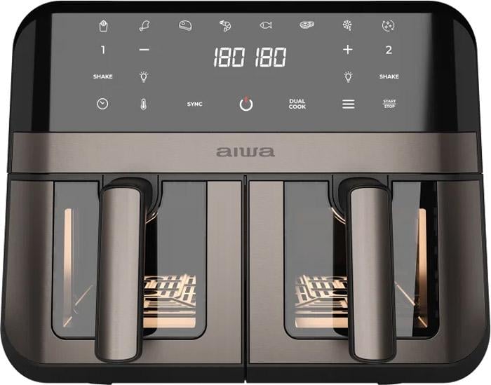 Мультипіч AIWA FUTAGO AFR-9000 2400W 8 програм 2 чаші 4,5 л Brown (AFR9000) Мультипіч AIWA FUTAGO AFR-9000 2400W 8 програм 2 чаші 4,5 л Brown (AFR9000)