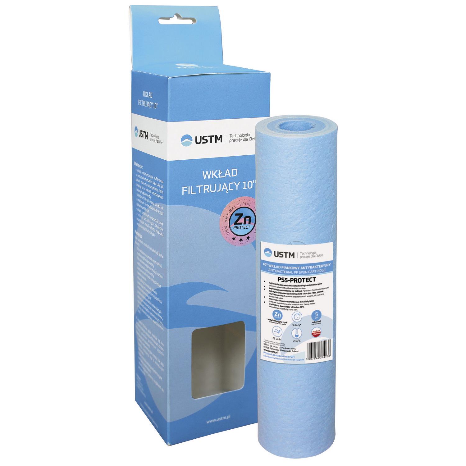 Картридж механический USTM SlimLine 10" 2,5"х10" 64х254 мм (PS5-PROTECT)