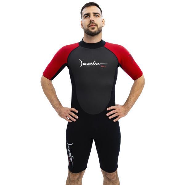 Гидрокостюм Marlin BALI SHORTY MAN 2 мм XL Red/Black (16210930)