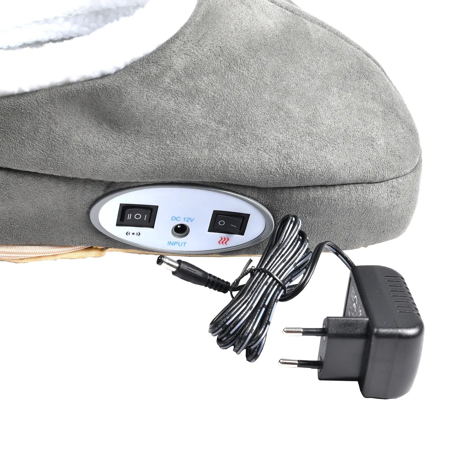 Электрогрелка для ног Foot Warmer с вибромассажем 220 В (1010409-Gray) - фото 6