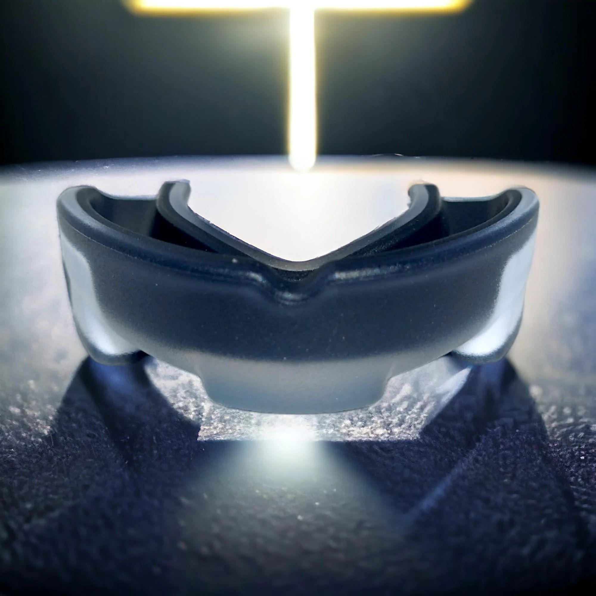 Капа боксерська GDragon тришарова Чорний (1_1_L_1) - фото 12 Капа боксерська GDragon тришарова Чорний (1_1_L_1) - фото 12