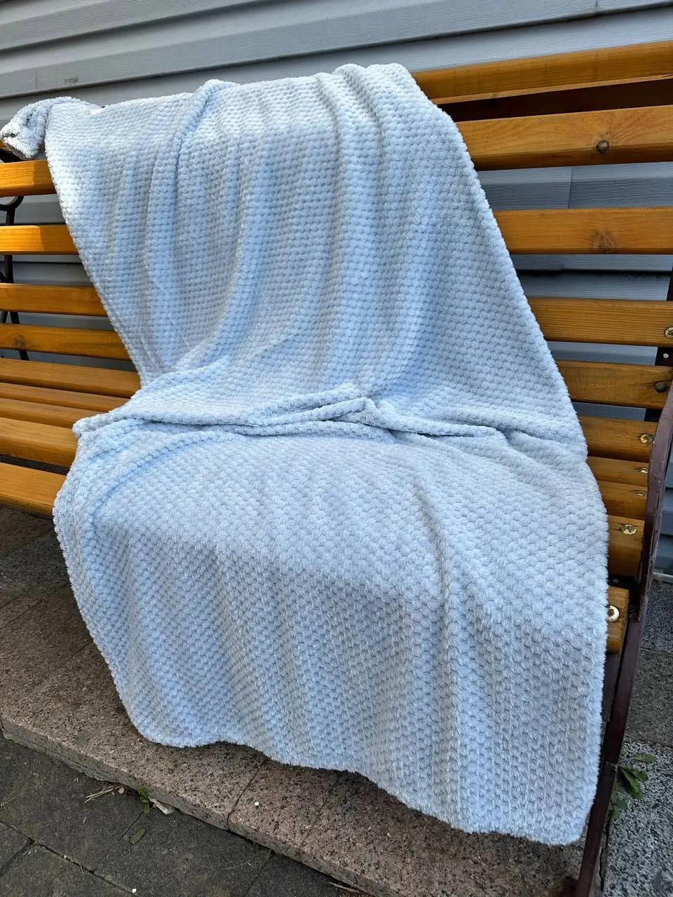 Плед бамбуковый Воздушное наслаждение 210х210 Голубой (B-7122/WP/2)