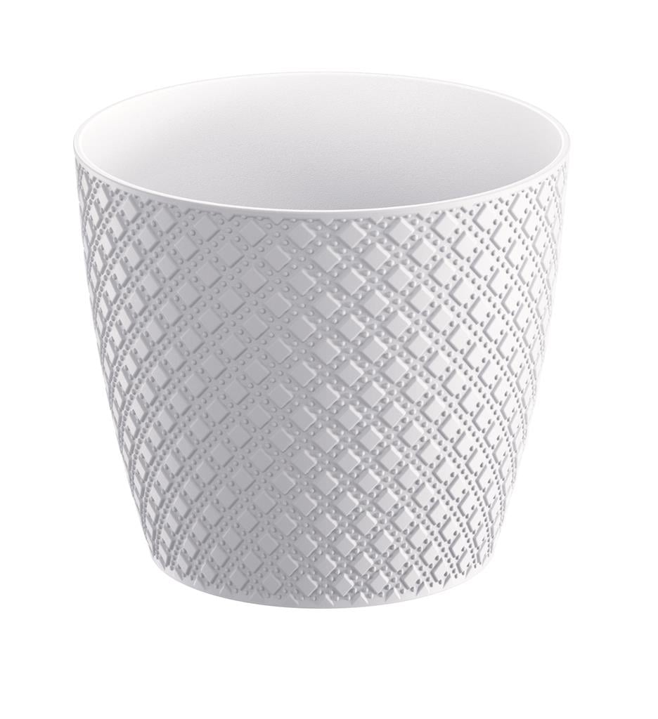 Горщик для квітів Prosperplast Orient 16,7 см Білий (26569-449)