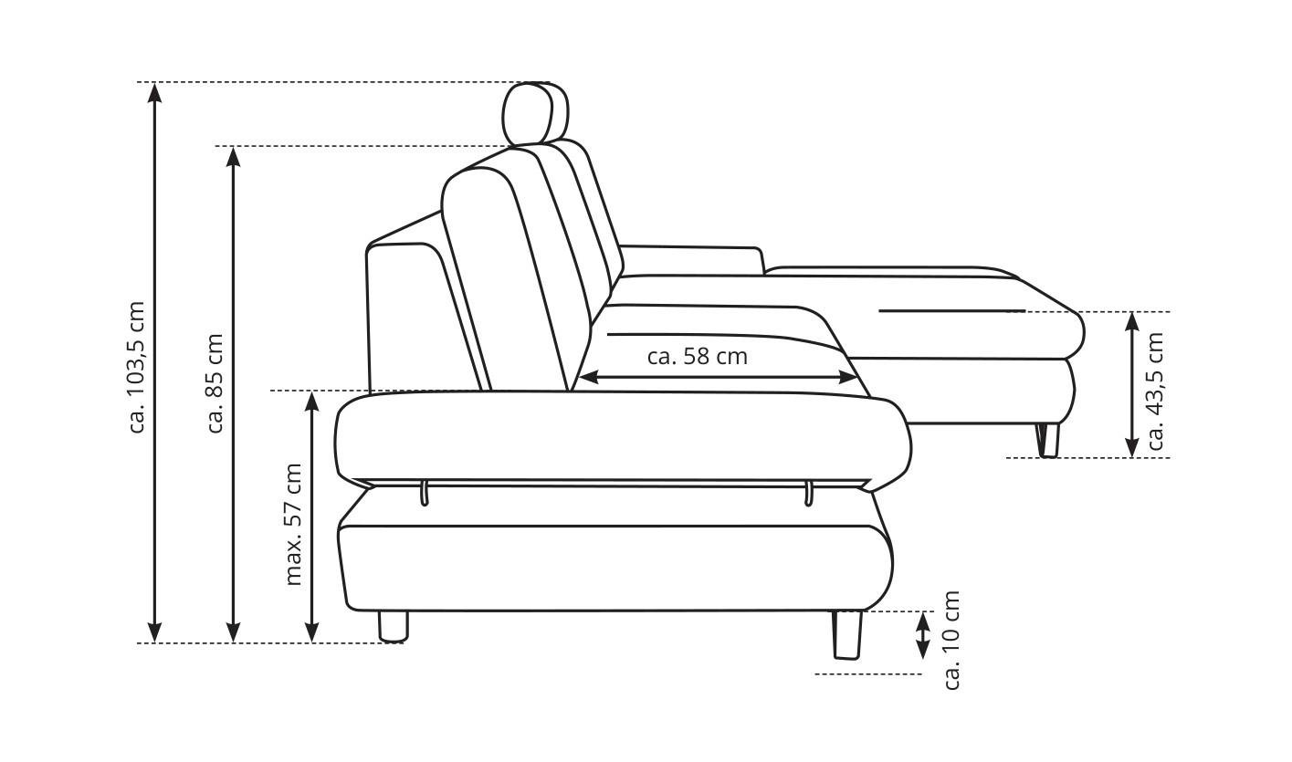 Диван кутовий Perfect Home Avesta з натурального дерева/ДСП/тканини Sally 12 (49569) - фото 5 Диван кутовий Perfect Home Avesta з натурального дерева/ДСП/тканини Sally 12 (49569) - фото 5