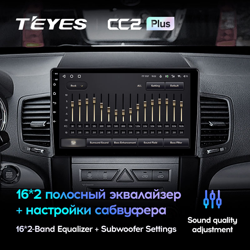 Автомагнитола штатная Teyes для Kia Sorento 2  2009-2012 Android CC2-PLUS 4+64G Wi-Fi/4G вариант B (1468317507) - фото 6