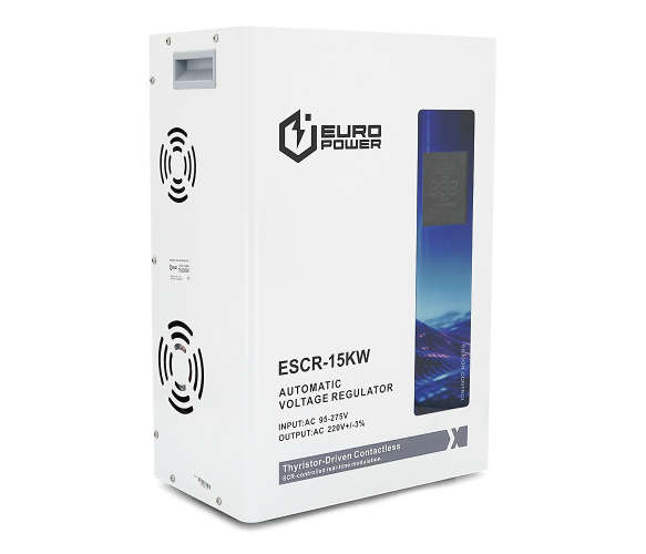 Стабилизатор напряжения тиристорный Europower ESCR-15KW LCD (3214814996)