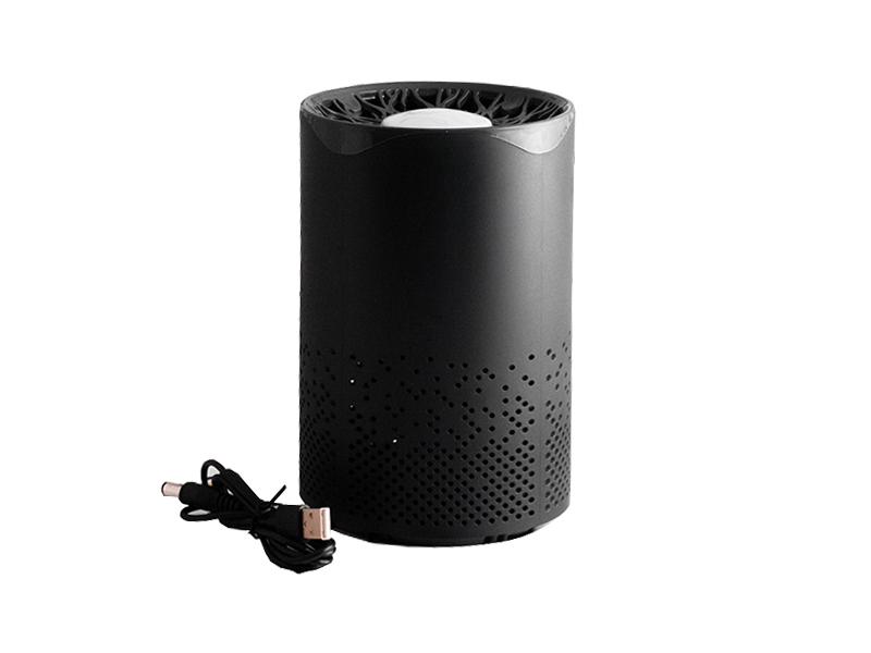 Світильник світлодіодний від комарів Lemanso LM3402 5W 110-240V USB з адаптером ABS Чорний (2889)
