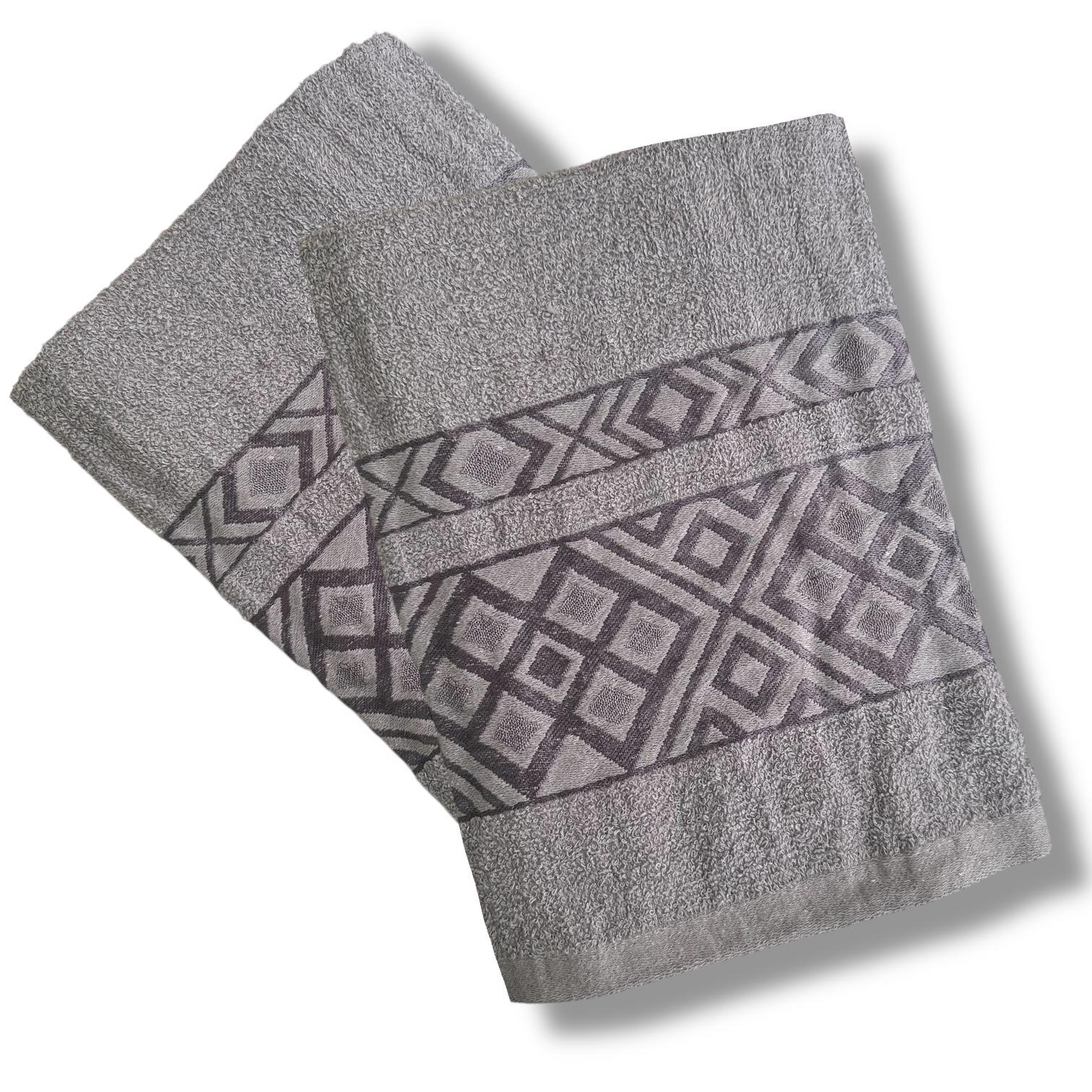 Рушник махровий Malloory Home 140x70 см Світло-сірий (6726-1) - фото 4