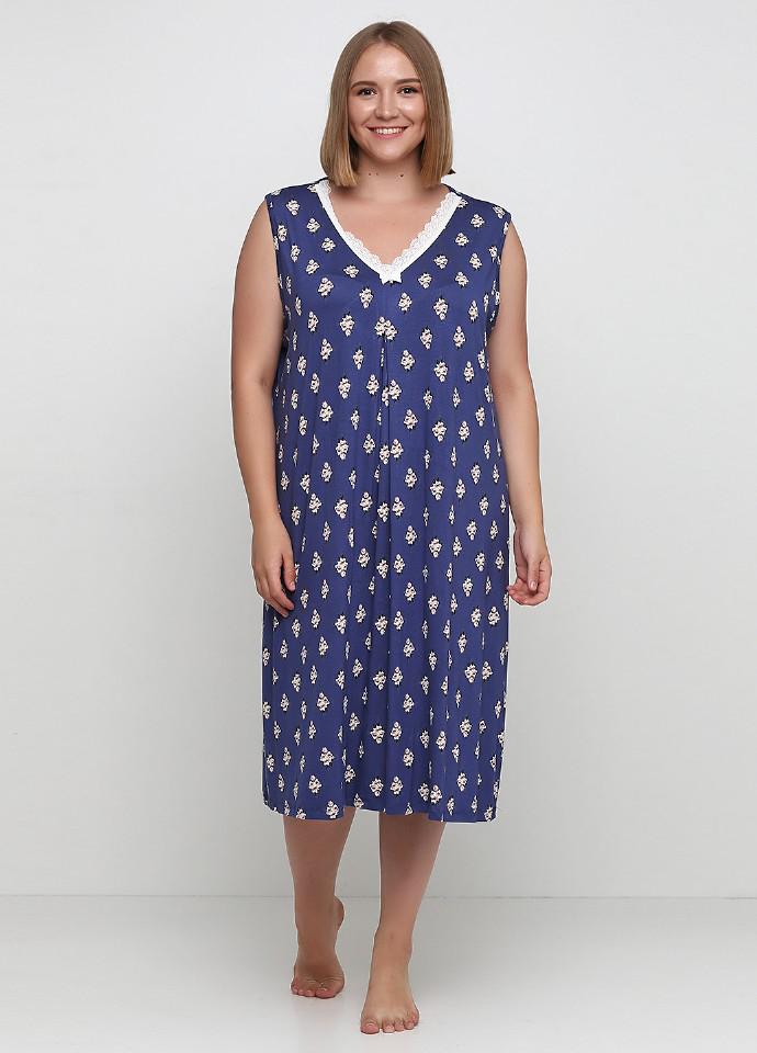 Ночная рубашка Cotpark 6XL темно-Синий (12063)