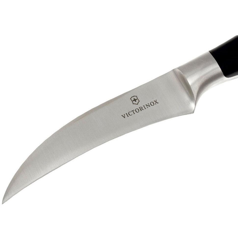 Нож для фигурной нарезки Victorinox Grand Maitre Shaping 8 см с черной ручкой (10605401) - фото 4