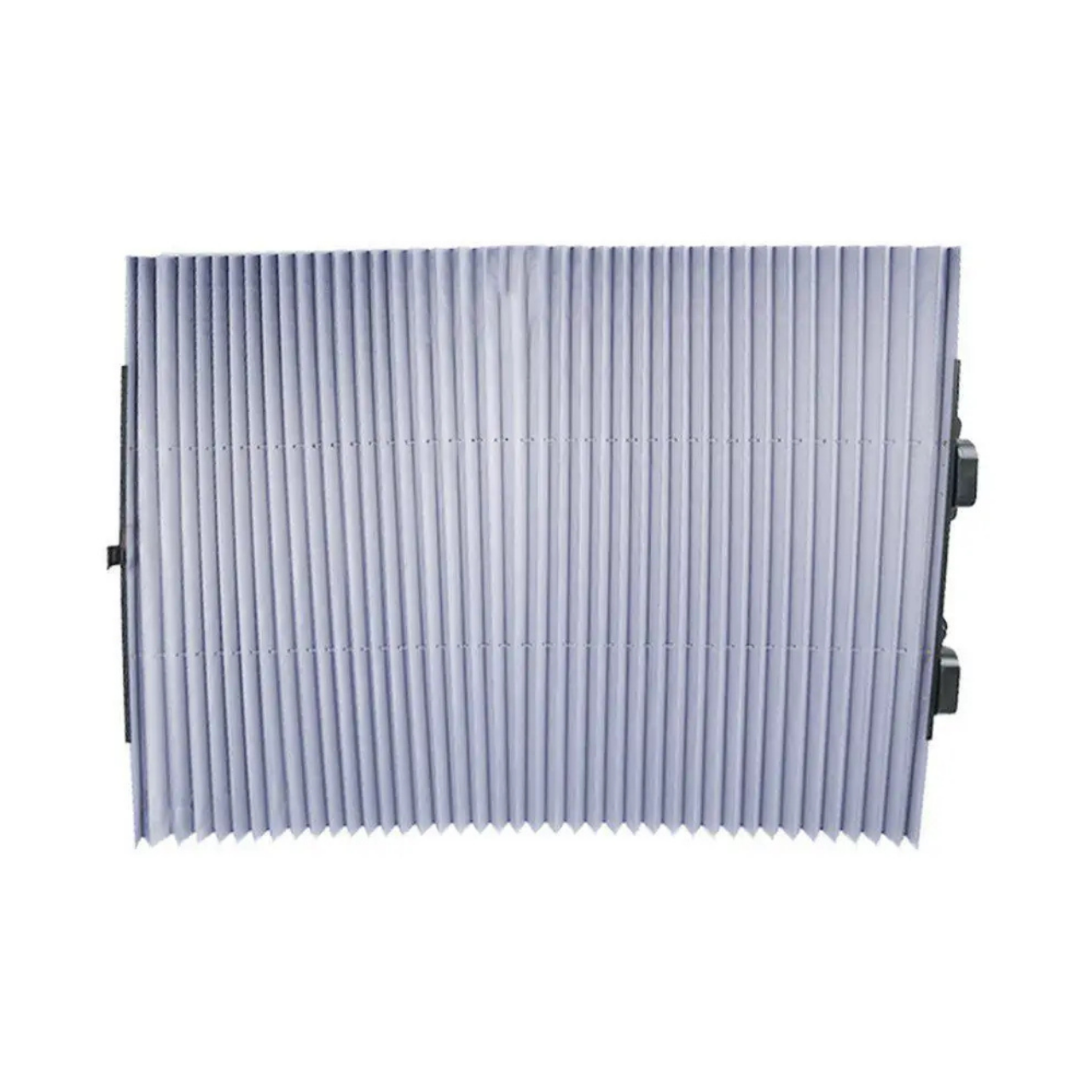 Шторка-жалюзі автомобільна сонцезахисна для лобового скла 45х120 см Сірий (4338579958) - фото 3 Шторка-жалюзі автомобільна сонцезахисна для лобового скла 45х120 см Сірий (4338579958) - фото 3