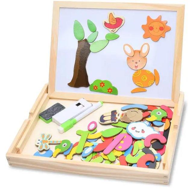 Мольберт с набором магнитов LimoToy MD 0815