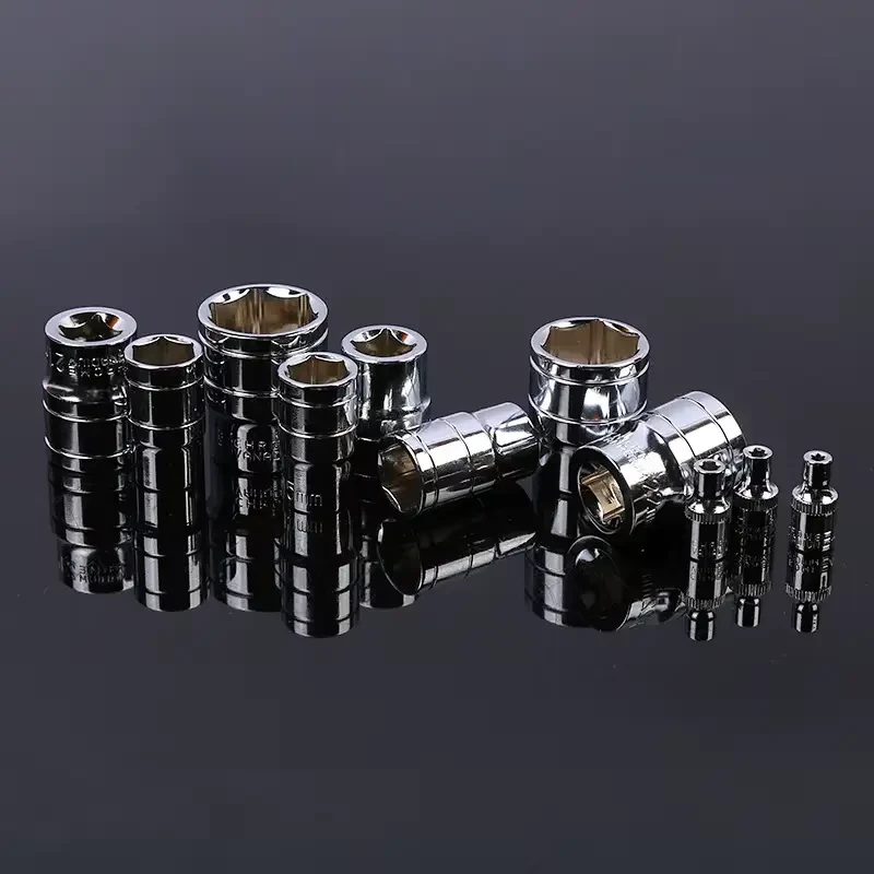 Набір інструментів на 151 предмет з тріскачкою ключами та насадками в кейсі - фото 4