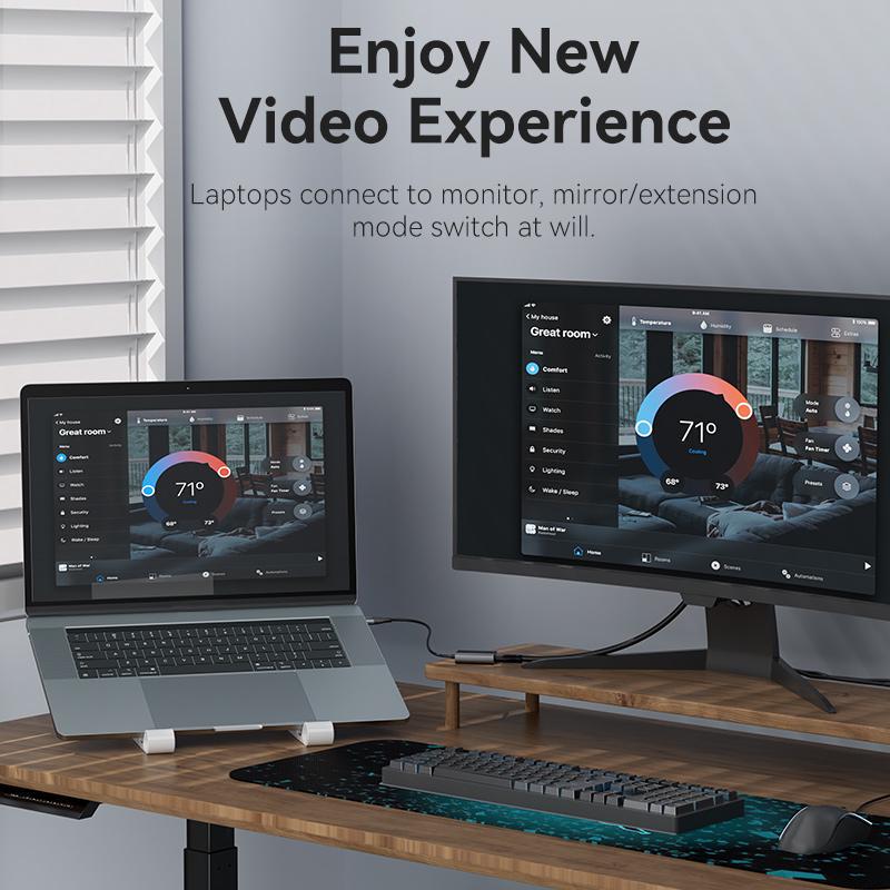 Кабель Vention Type-C/USB-HDMI 1080p 60Гц USB-C/USB-A для HDMI металлический Черный (ACYHB) - фото 9 Кабель Vention Type-C/USB-HDMI 1080p 60Гц USB-C/USB-A для HDMI металлический Черный (ACYHB) - фото 9