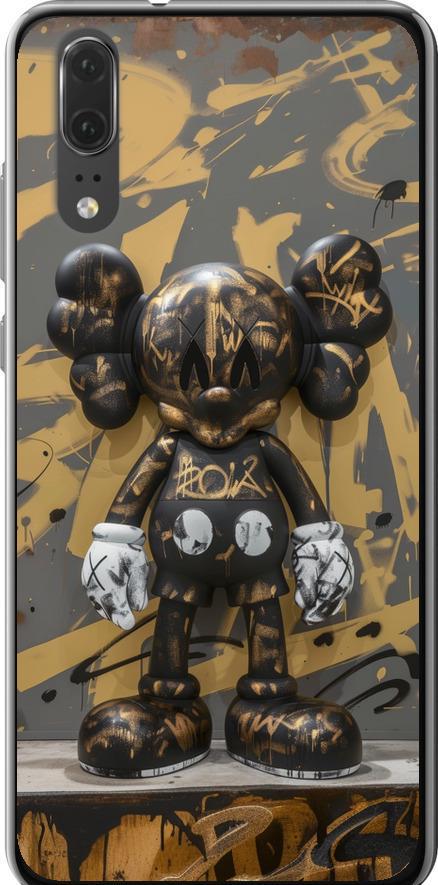 Чохол на Huawei P20 Bronze kaws (6097t-1396-42517)